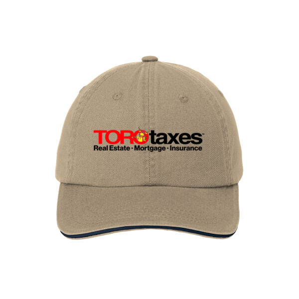 Toro Taxes Sandwich Bill Cap with Striped Closure Thumbnail