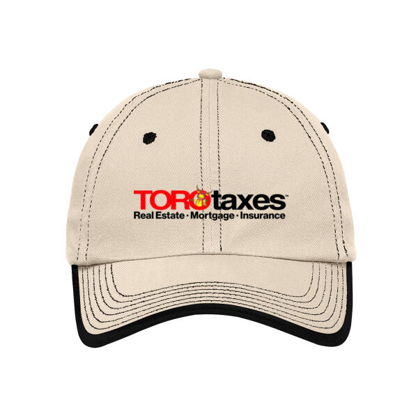 Toro Taxes Vintage Washed Contrast Stitch Cap Thumbnail