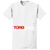 Authentic 100% Cotton T Shirt with Pocket Thumbnail