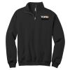 8-ounce, 50/50 cotton/poly NuBlend® 1/4 Zip Sweatshirt Thumbnail
