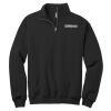 8-ounce, 50/50 cotton/poly NuBlend® 1/4 Zip Sweatshirt Thumbnail